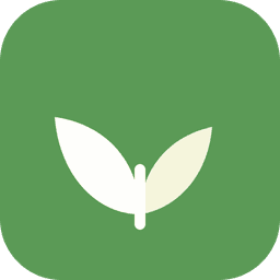 Logo de TuInvernadero: flor de pepino amarilla sobre un parche verde